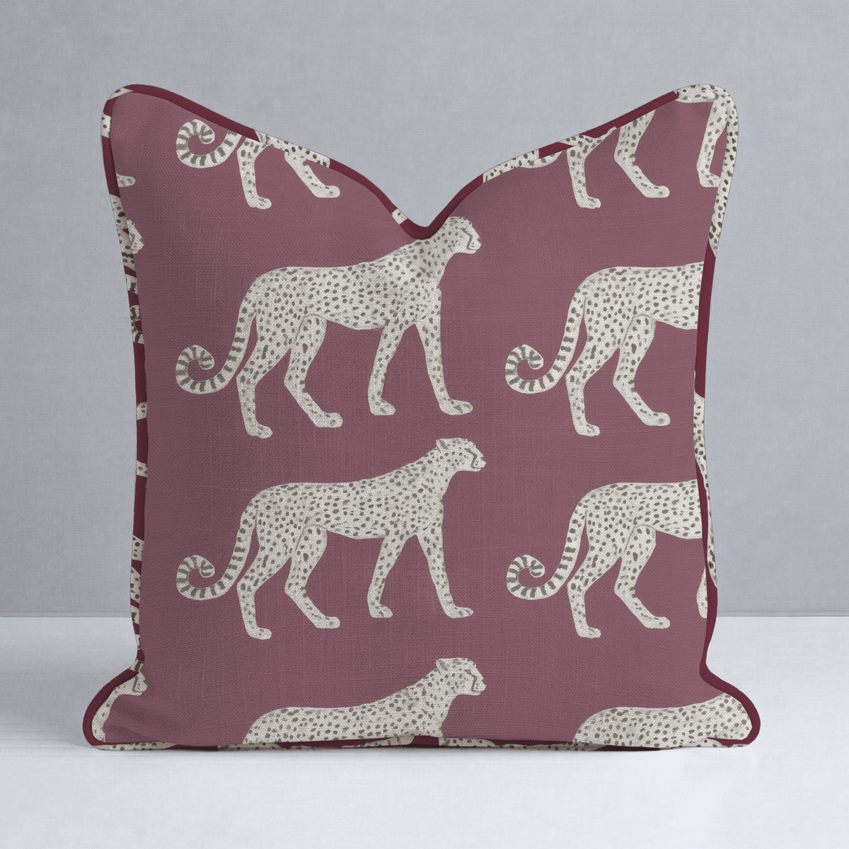 Fa La Leopard Throw Pillow - Lemon Park