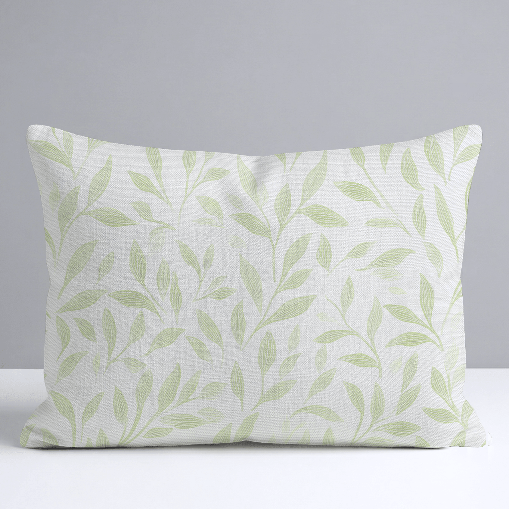 Fall Green Throw Pillow - Lemon Park