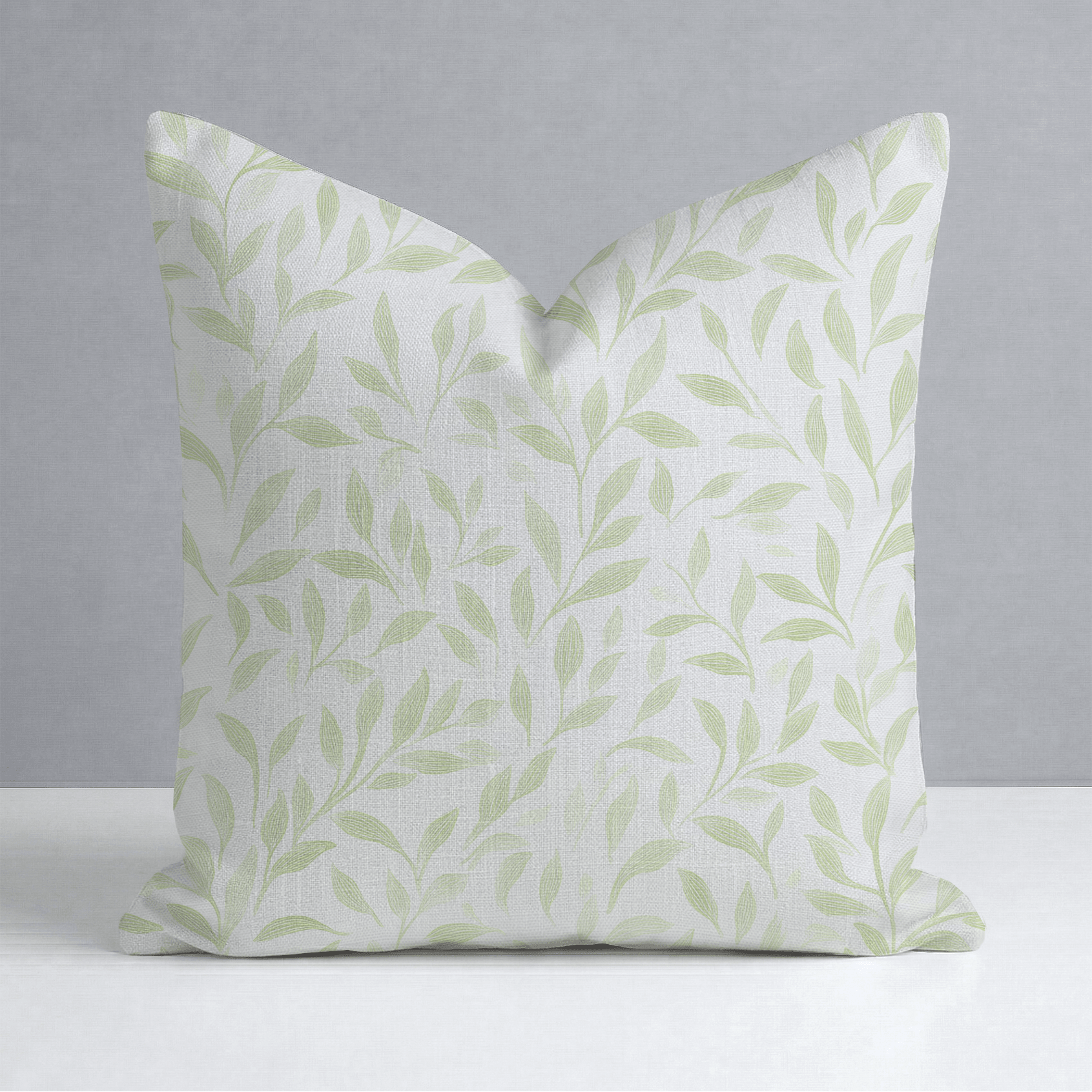Fall Green Throw Pillow - Lemon Park