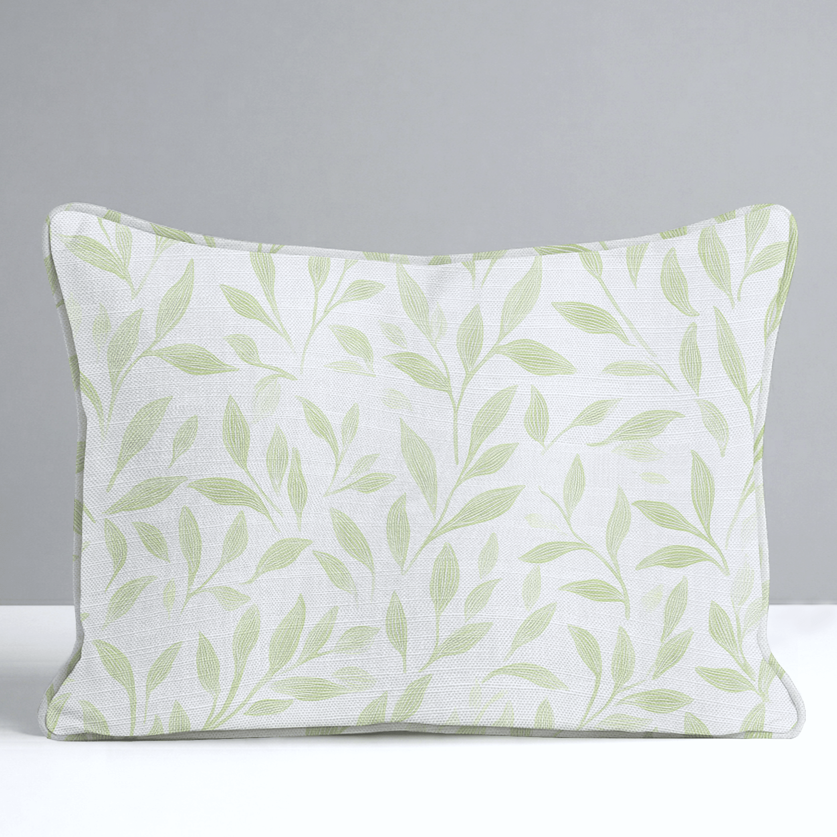 Fall Green Throw Pillow - Lemon Park