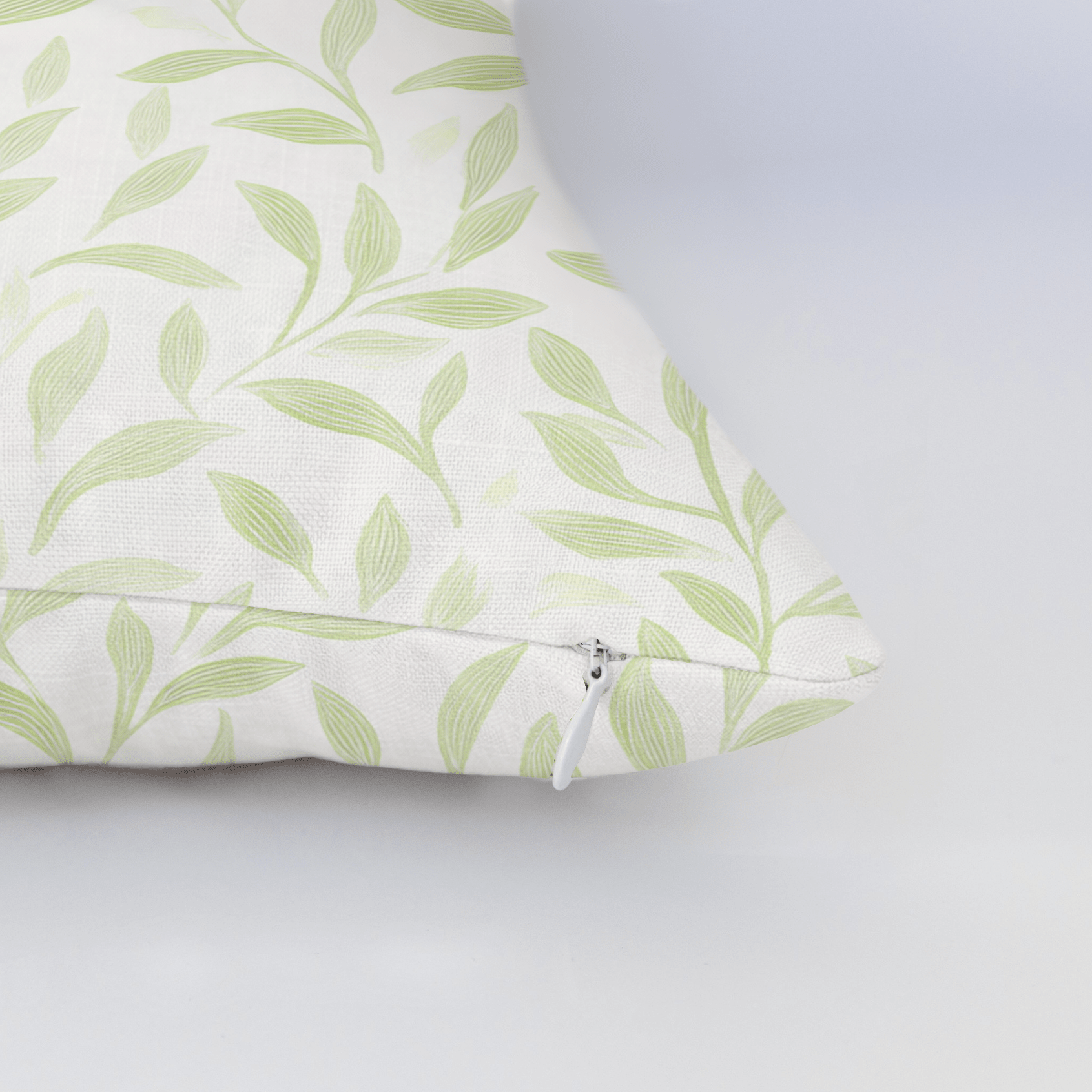 Fall Green Throw Pillow - Lemon Park
