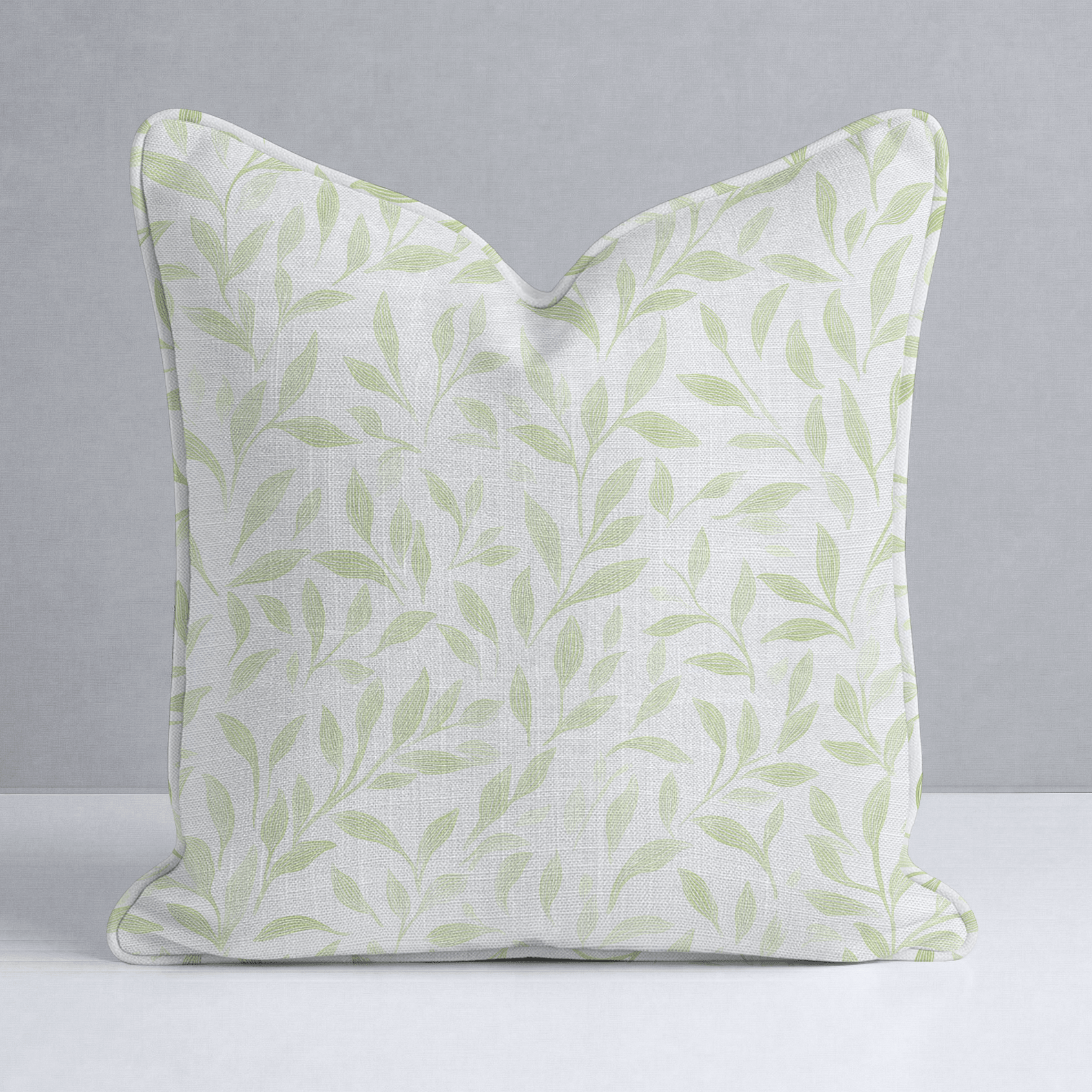 Fall Green Throw Pillow - Lemon Park