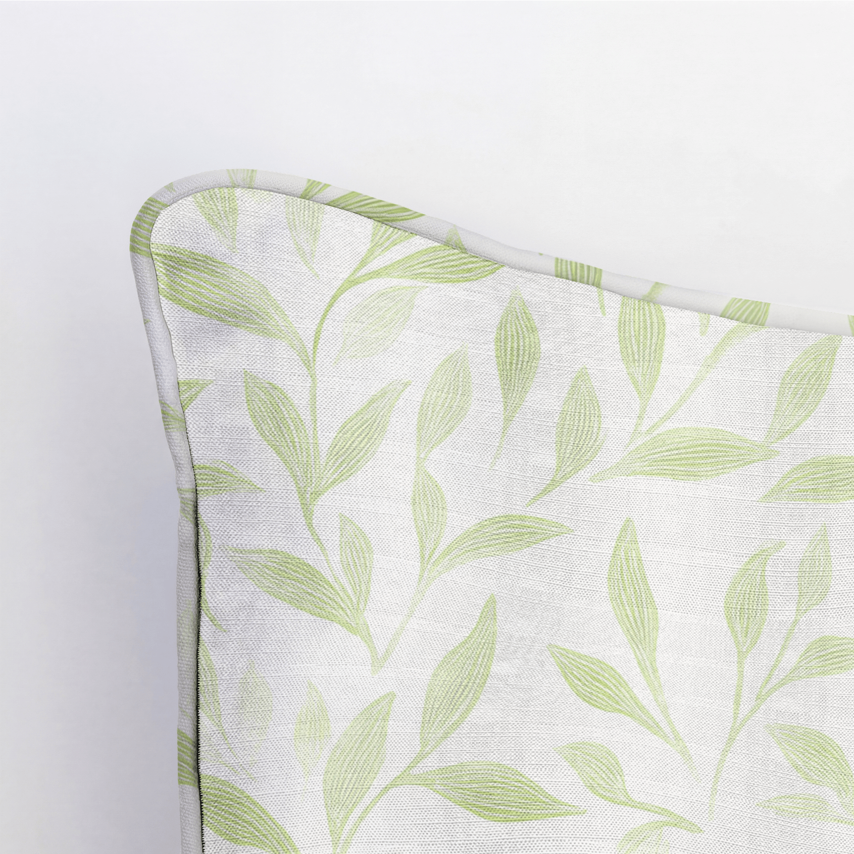 Fall Green Throw Pillow - Lemon Park