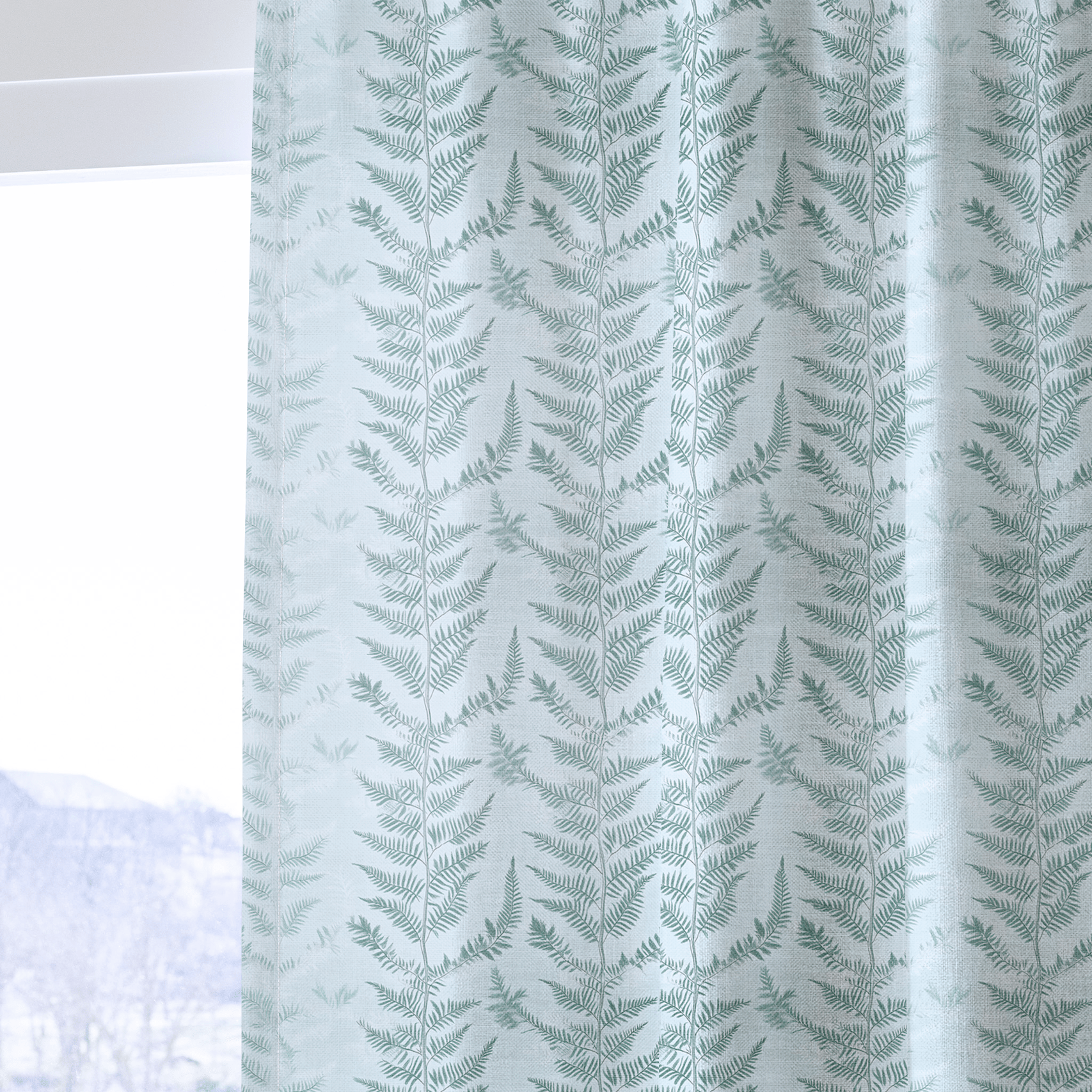 Fancy Ferns - Drapery - Lemon Park