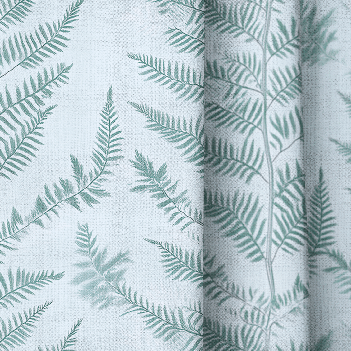 Fancy Ferns - Drapery - Lemon Park