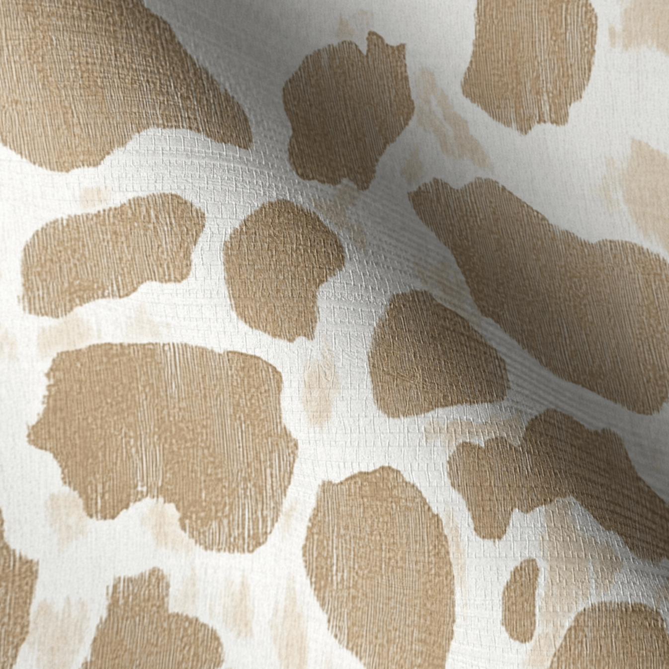Fawn Glow Faux Grasscloth Wallpaper - Lemon Park
