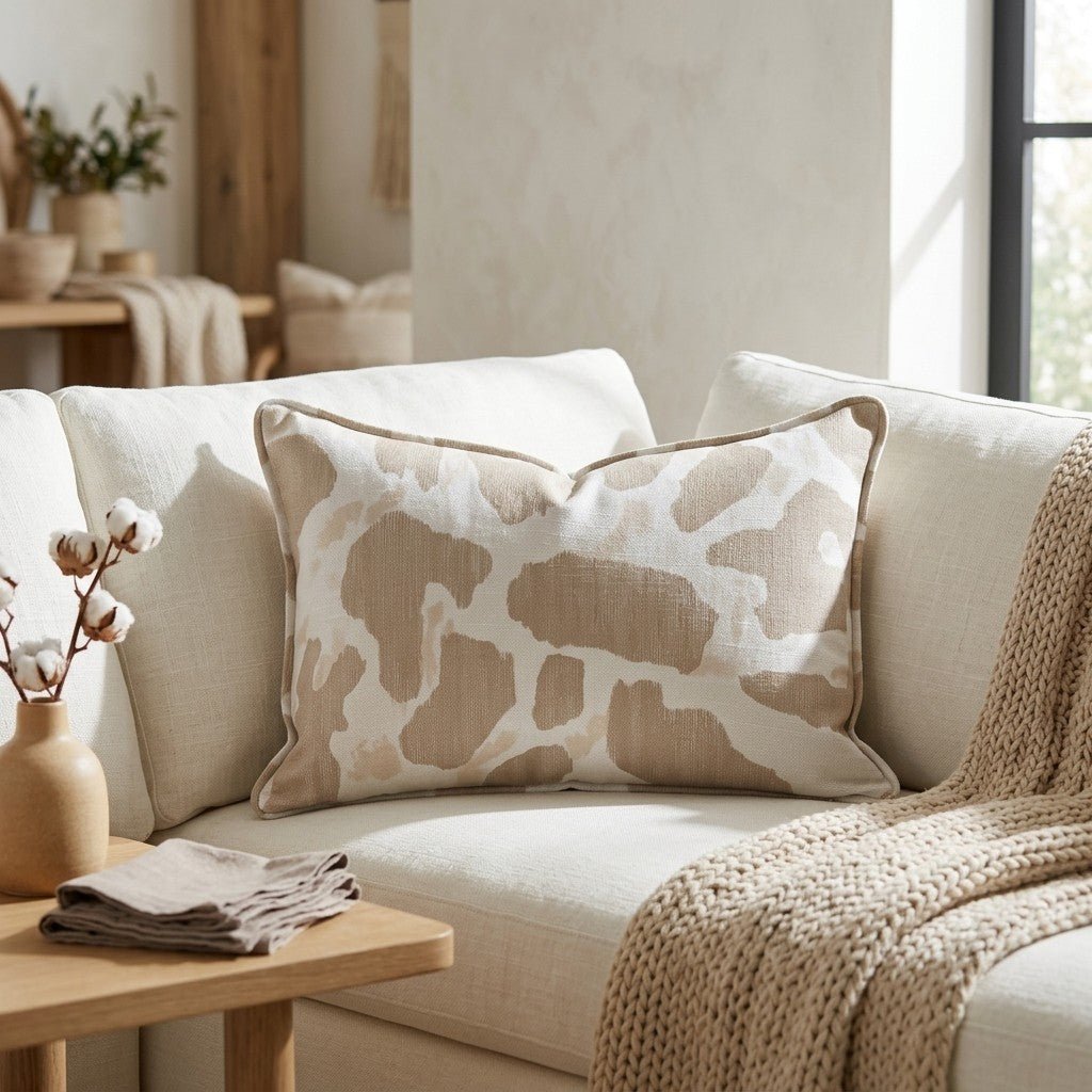 Fawn Glow Throw Pillow - Lemon Park