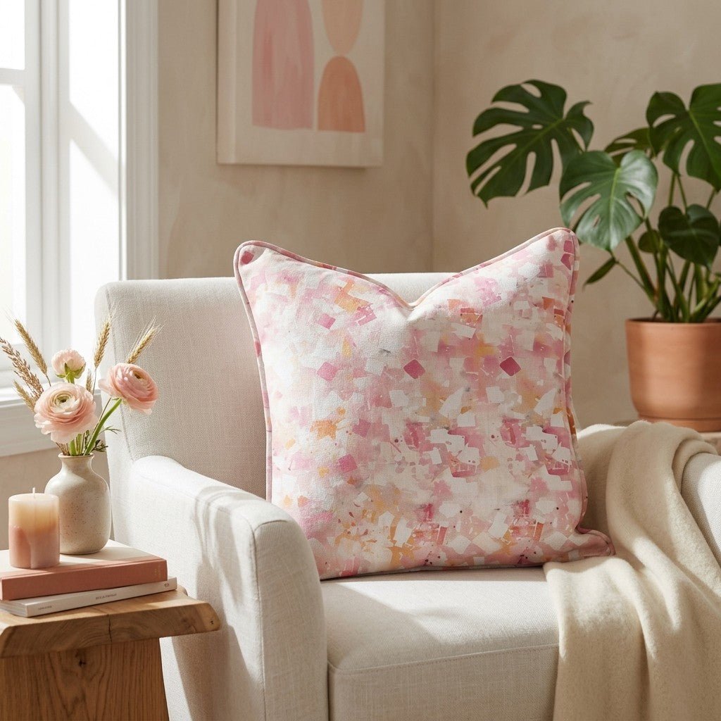 Fawn Glow Throw Pillow - Lemon Park
