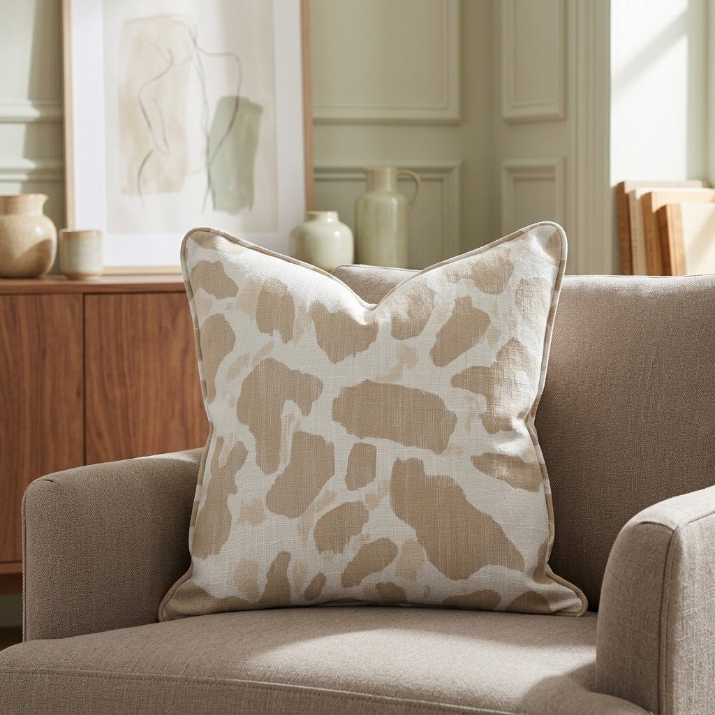 Fawn Glow Throw Pillow - Lemon Park