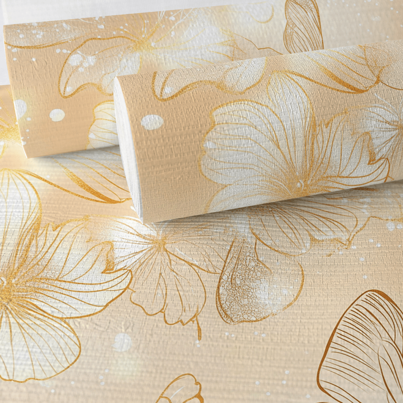 Faye Faux Grasscloth Wallpaper - Lemon Park