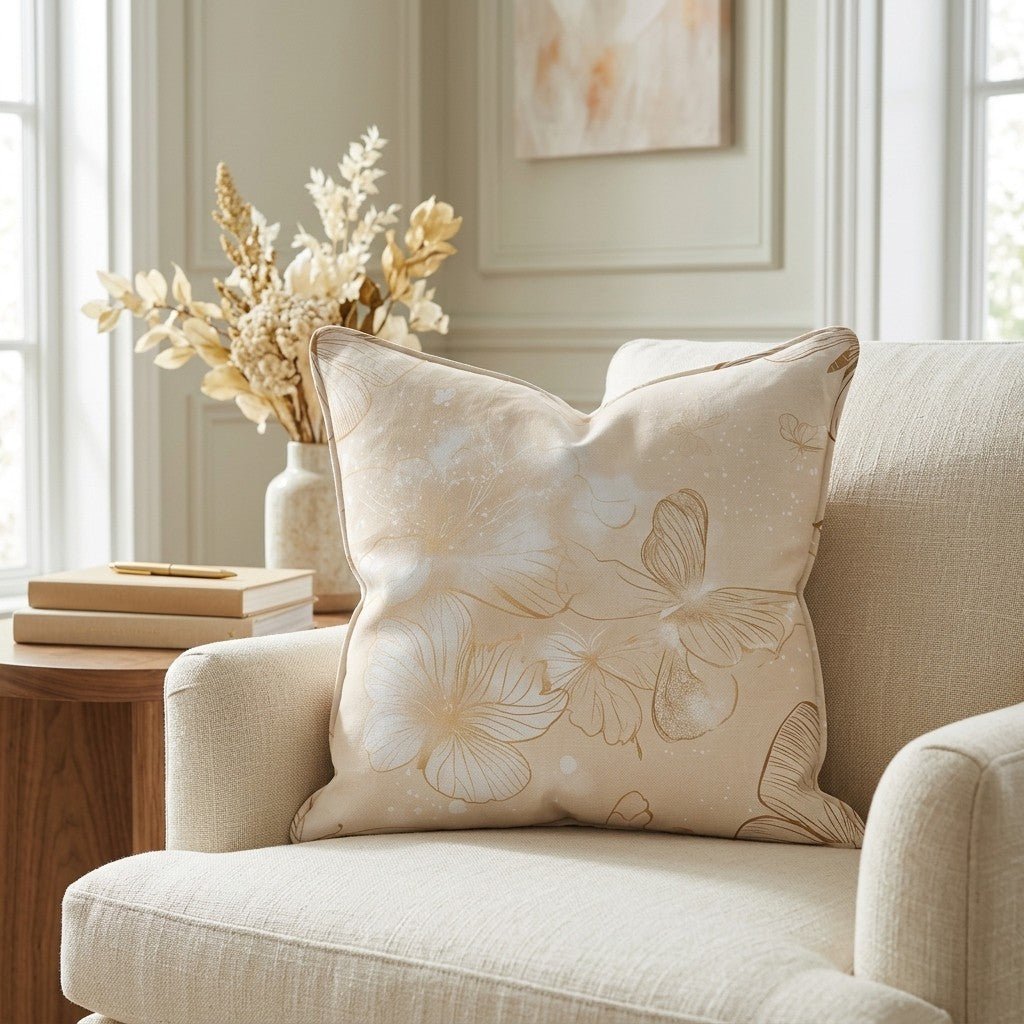 Faye Throw Pillow - Lemon Park