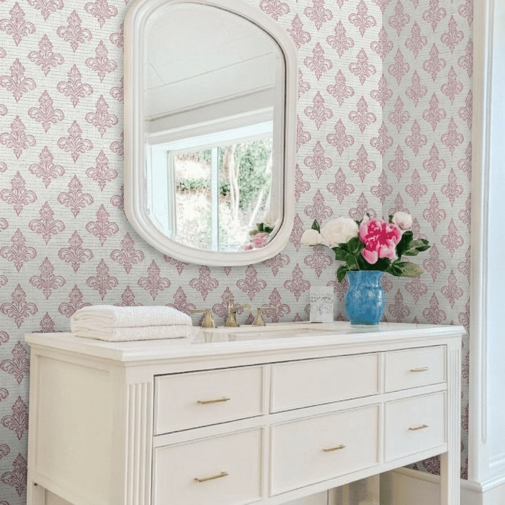 Ella Louisiana Faux Grasscloth Wallpaper