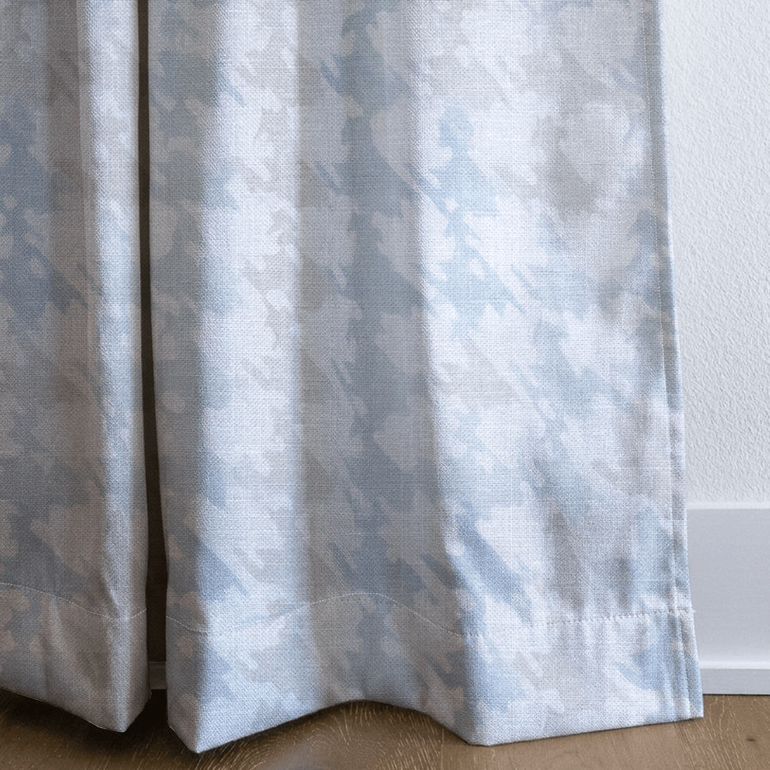 Feather Houndstooth - Drapery - Lemon Park