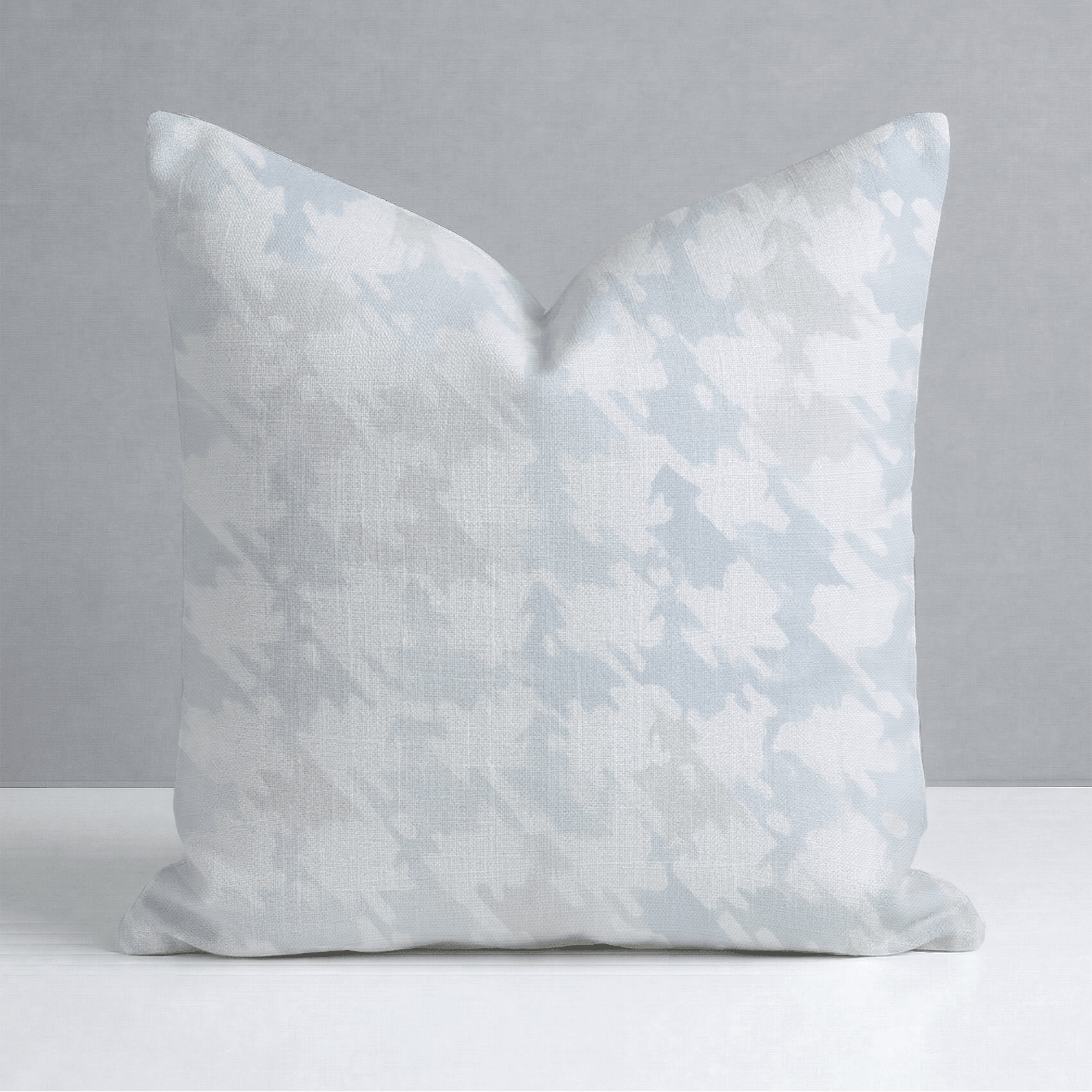 Feather Houndstooth Throw Pillow - Lemon Park