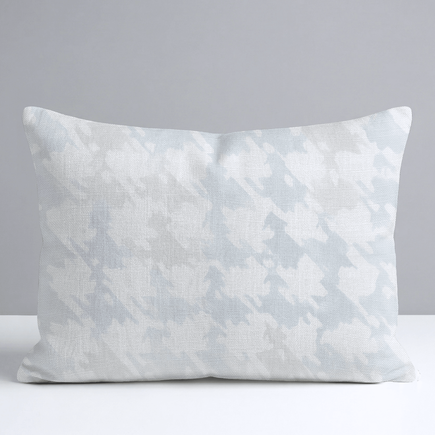 Feather Houndstooth Throw Pillow - Lemon Park