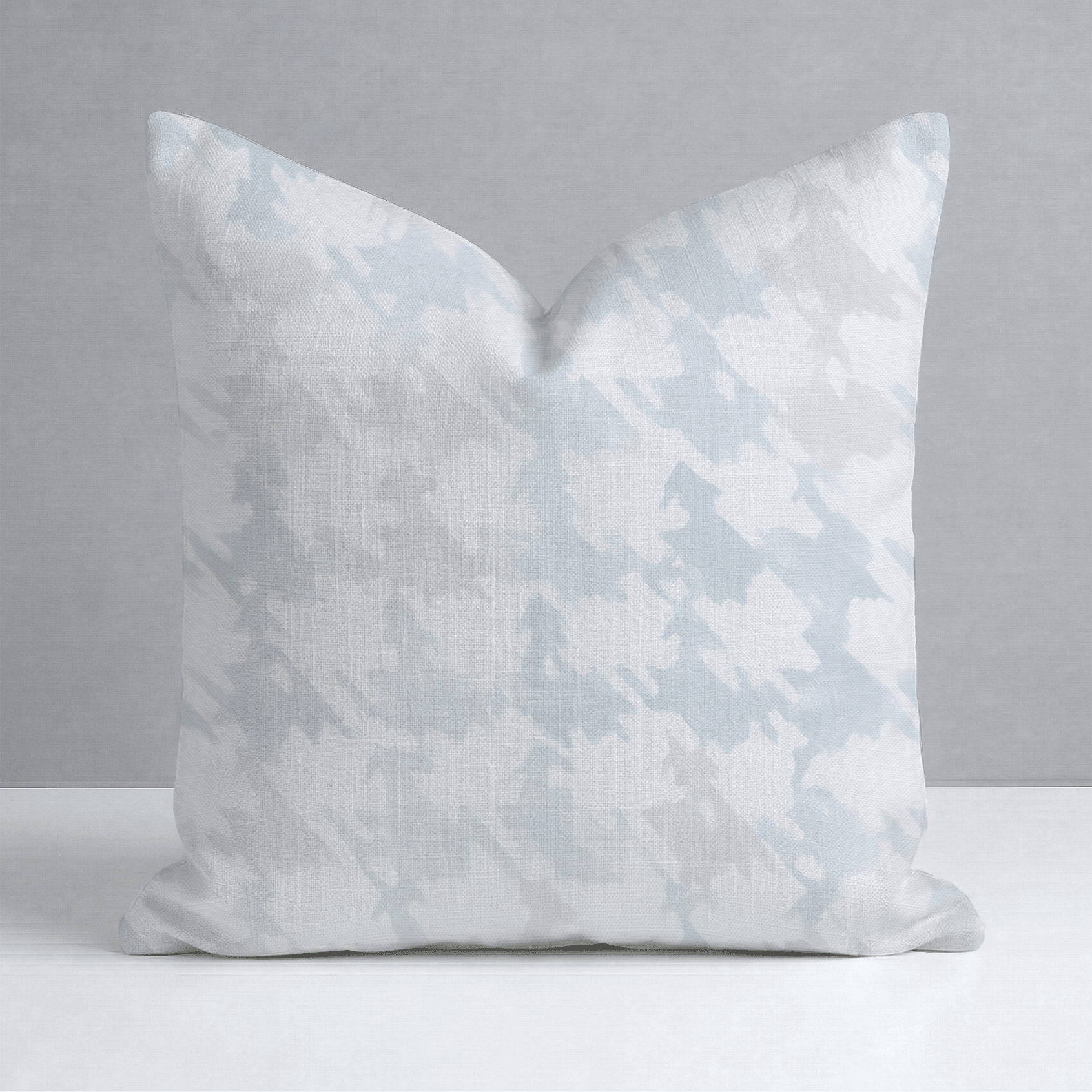 Feather Houndstooth Throw Pillow - Lemon Park