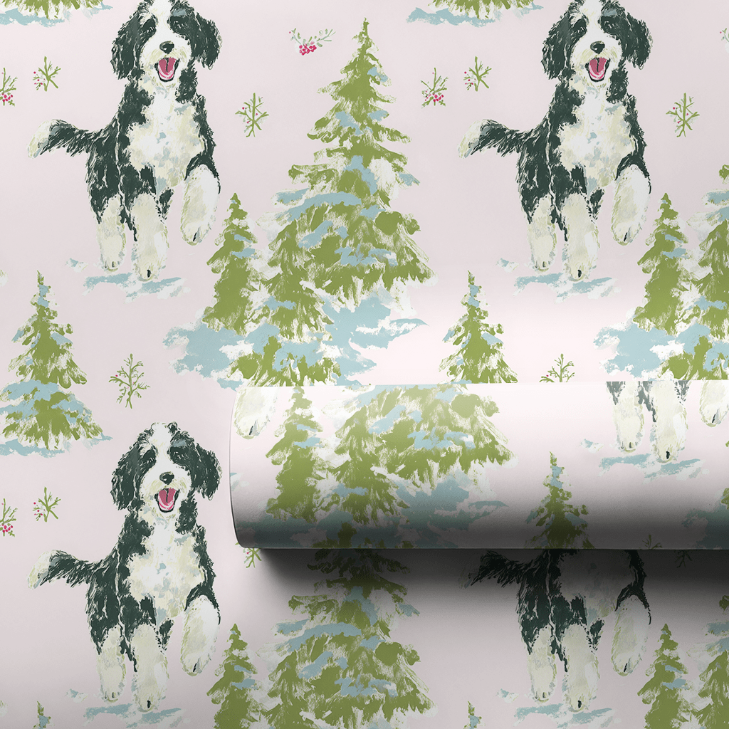 Festive Georgia - Wrapping Paper - Lemon Park
