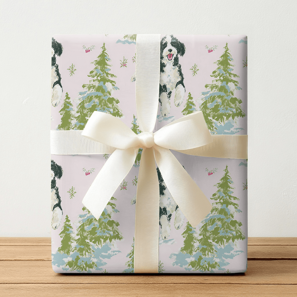Festive Georgia - Wrapping Paper - Lemon Park