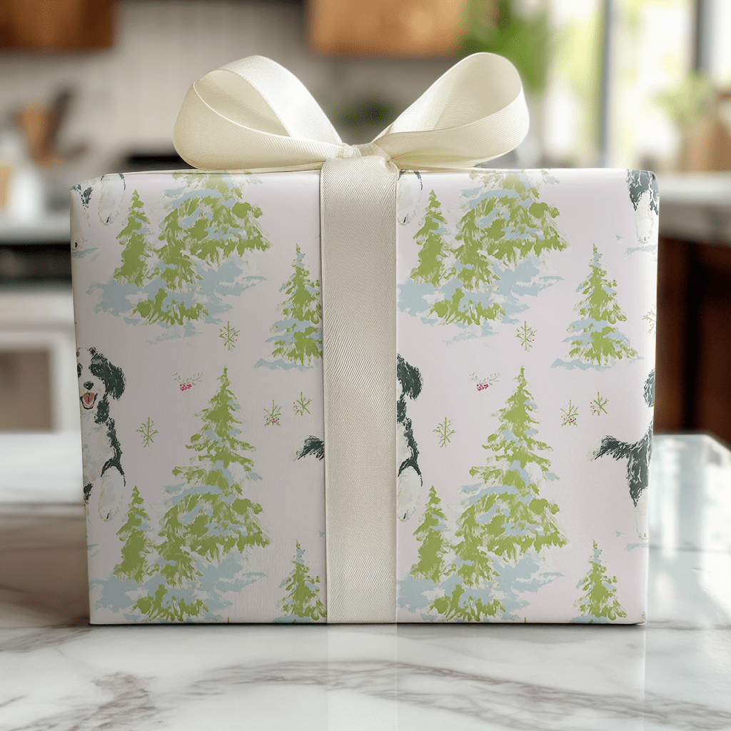 Festive Georgia - Wrapping Paper - Lemon Park