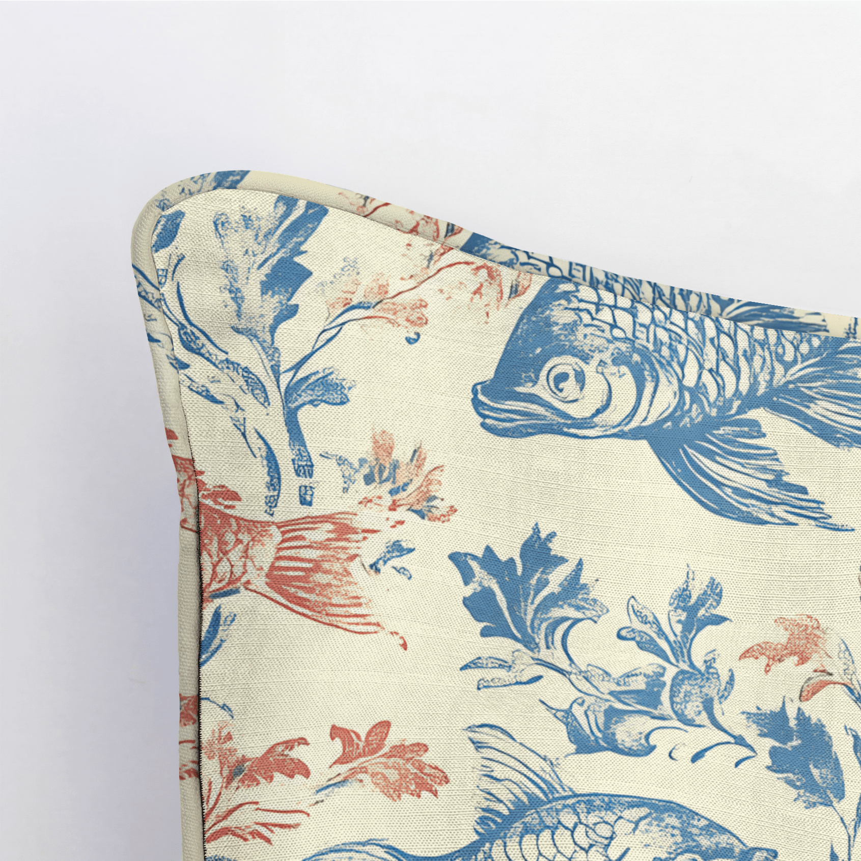 Fish Tank Throw Pillow - Lemon Park