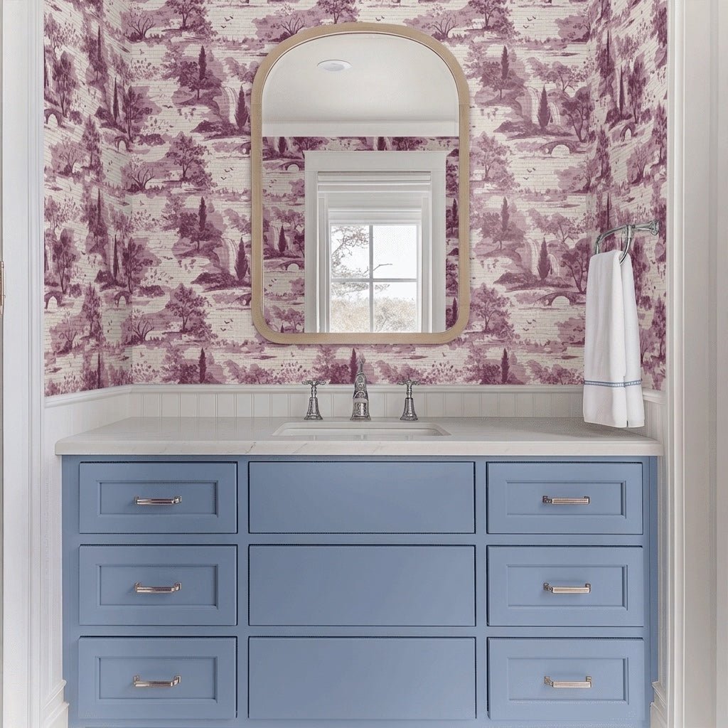 Fitz Faux Grasscloth Wallpaper - Lemon Park