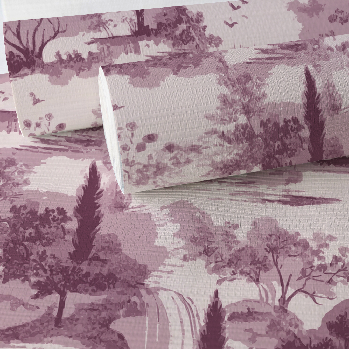 Fitz Faux Grasscloth Wallpaper