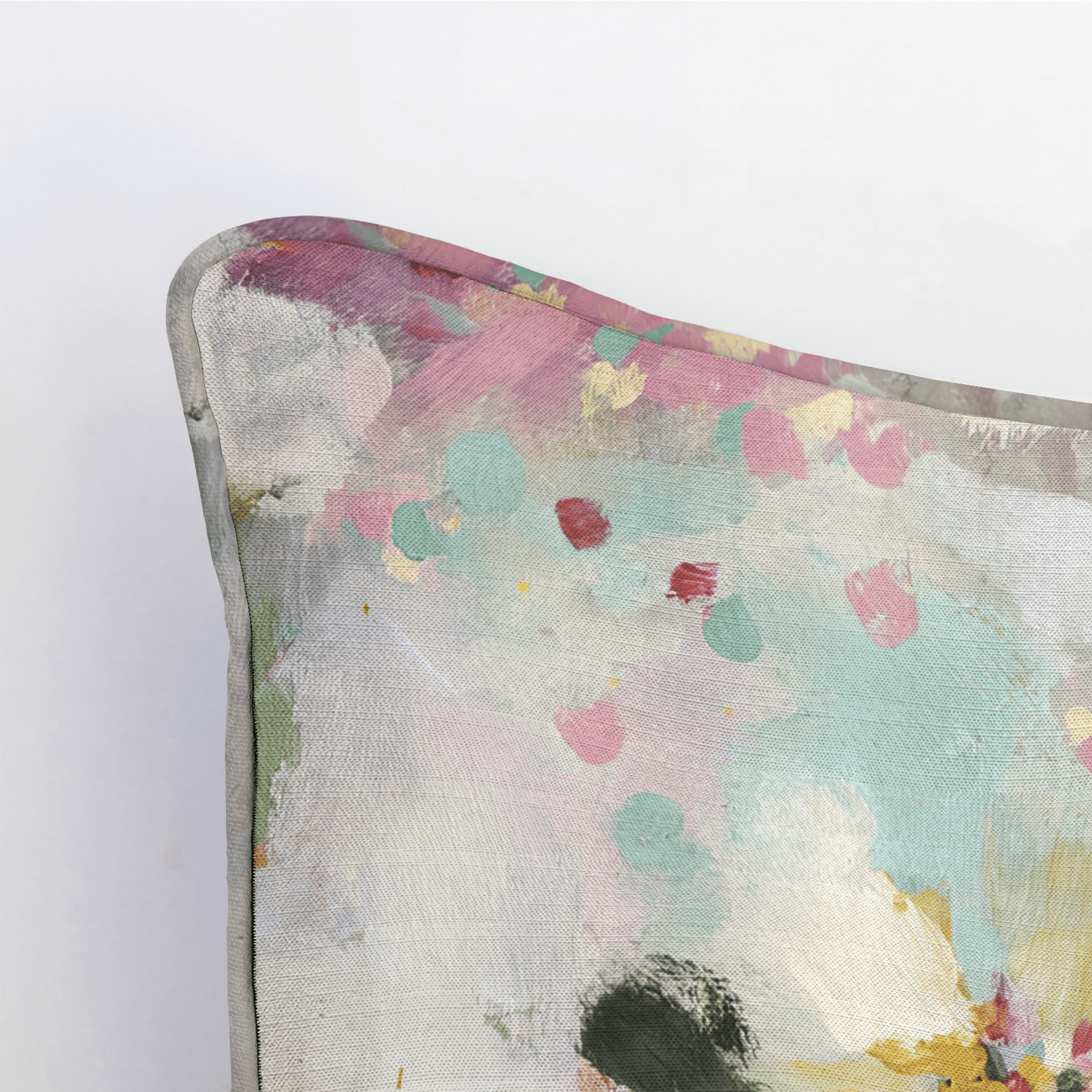 Fleur Garden Throw Pillow - Lemon Park