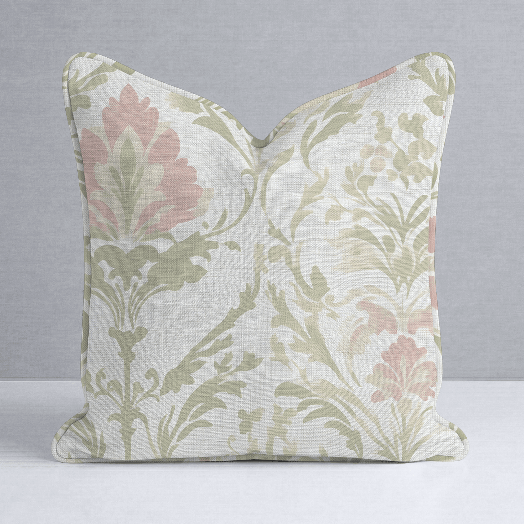 Fleur Harmony Throw Pillow - Lemon Park