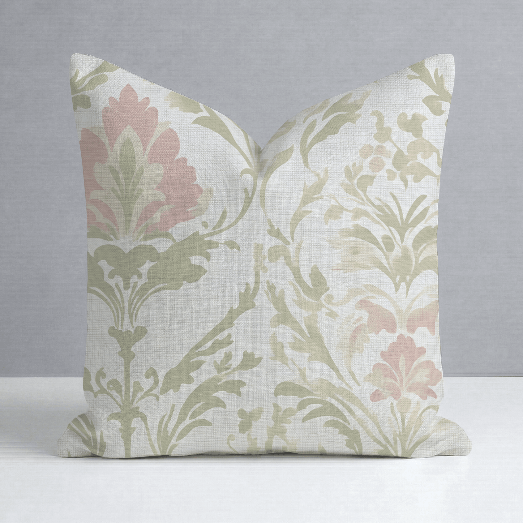 Fleur Harmony Throw Pillow - Lemon Park