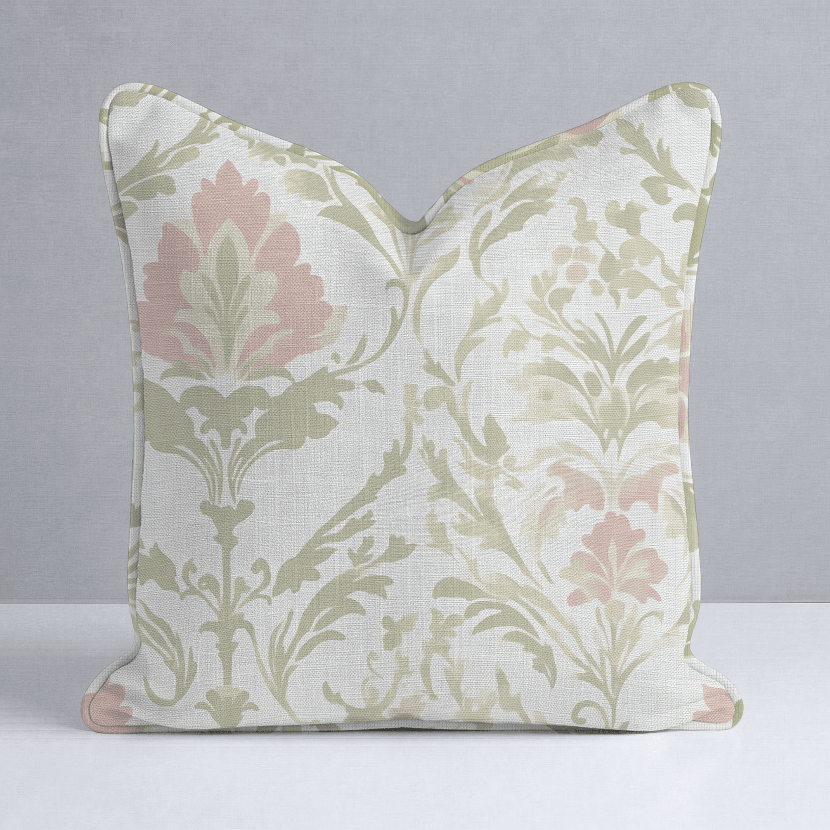 Fleur Harmony Throw Pillow - Lemon Park