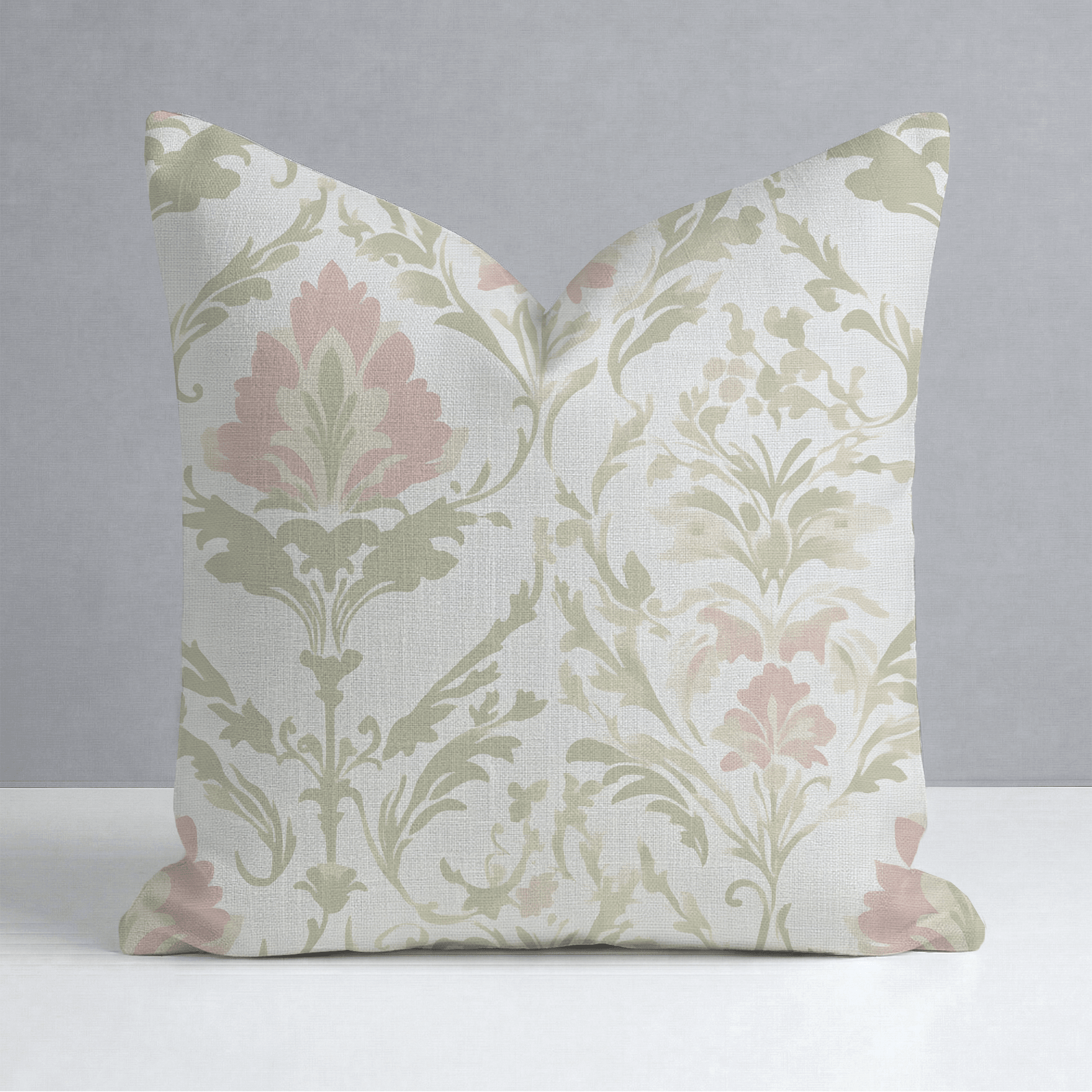 Fleur Harmony Throw Pillow - Lemon Park