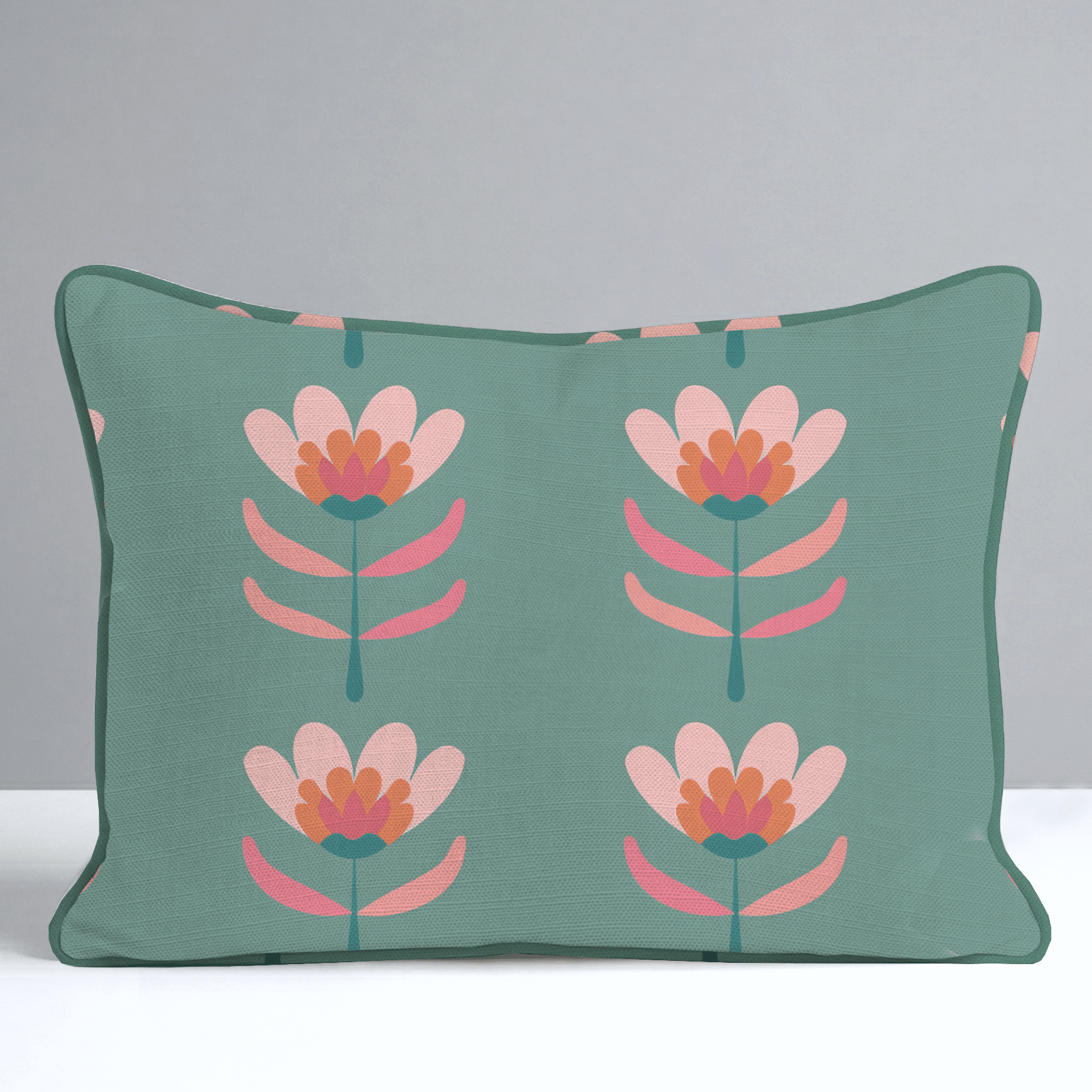 Flora Charm Throw Pillow - Lemon Park