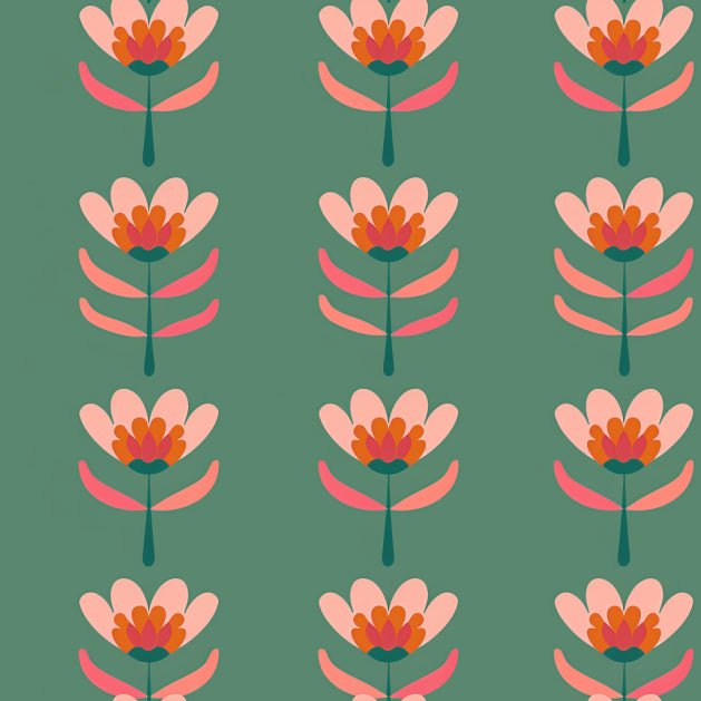 Flora Charm Wallpaper - Lemon Park