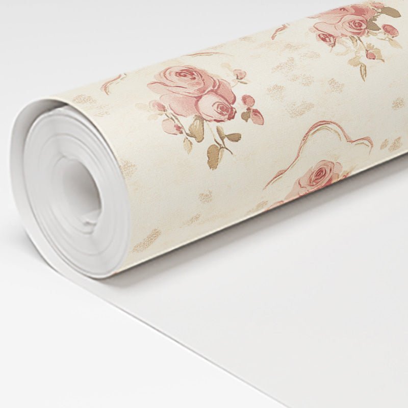 Floral Cameo Wallpaper - Lemon Park