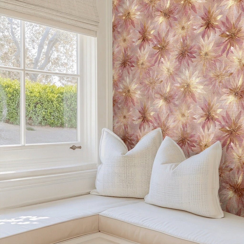 Florin Faux Grasscloth Wallpaper - Lemon Park