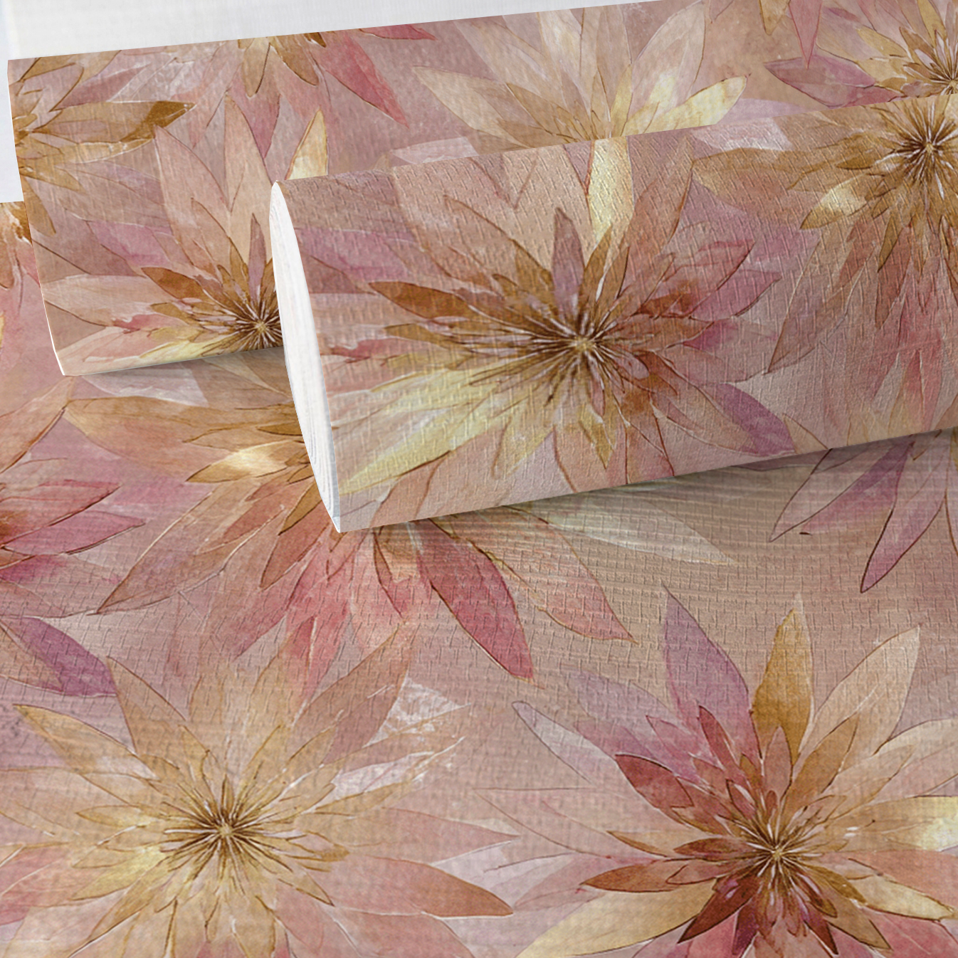 Florin Faux Grasscloth Wallpaper