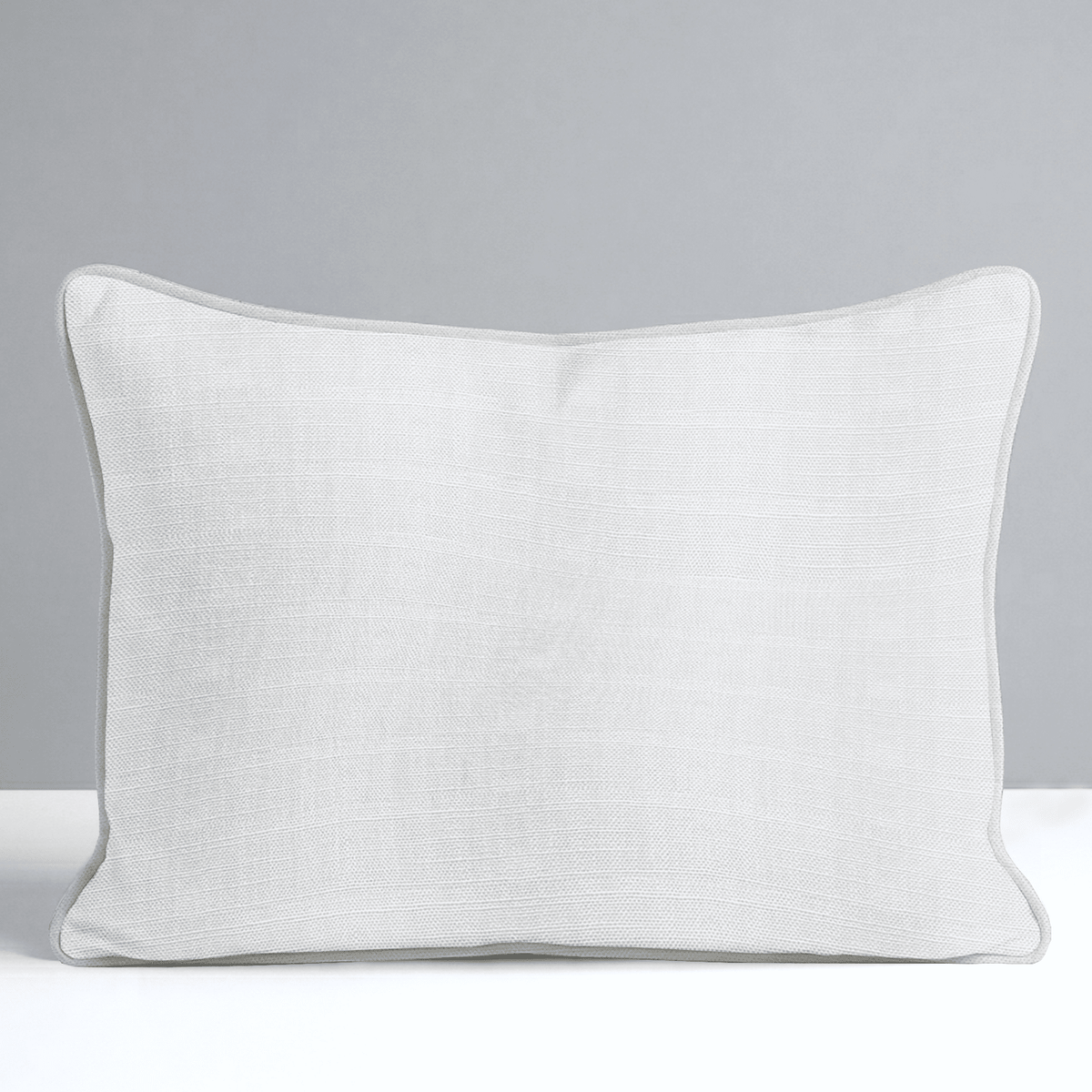 Fog & Found Cream Throw Pillow - Lemon Park