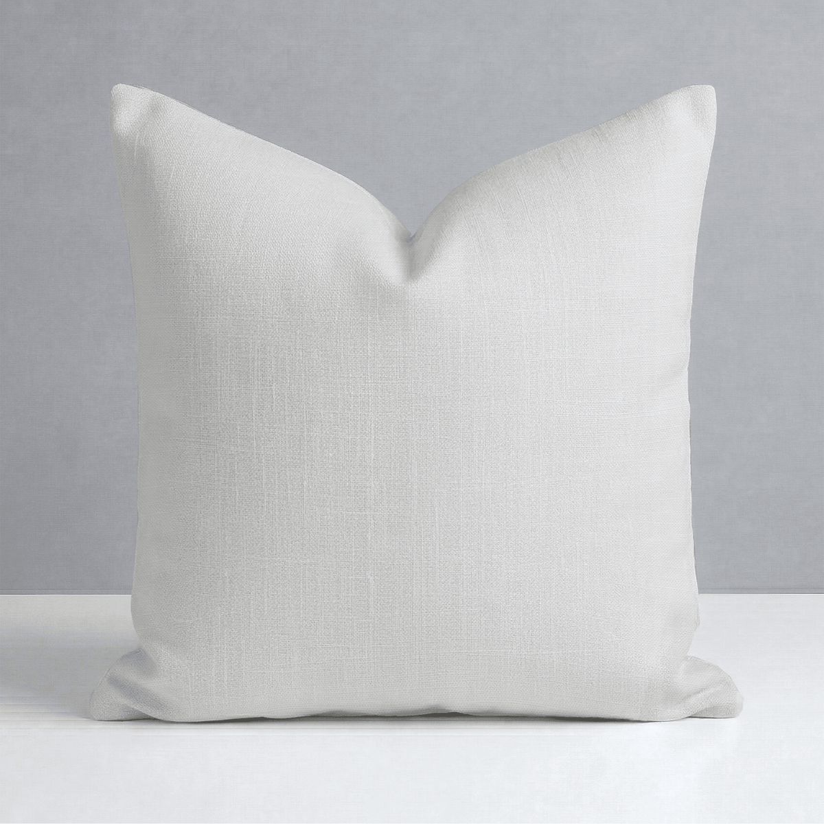 Fog & Found Cream Throw Pillow - Lemon Park