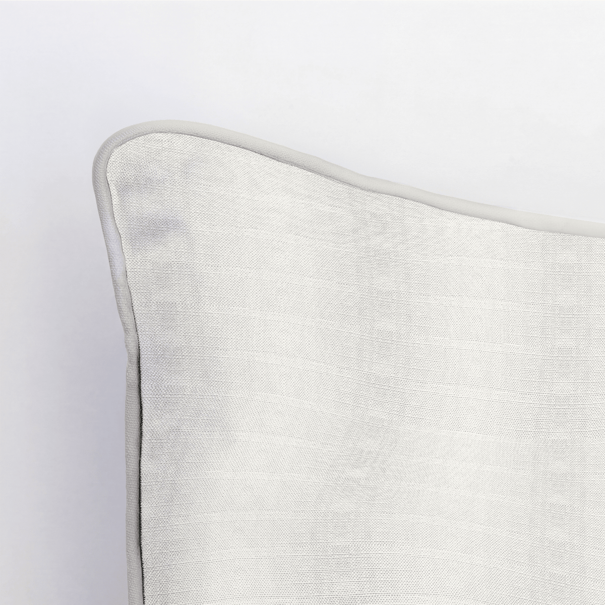 Fog & Found Cream Throw Pillow - Lemon Park