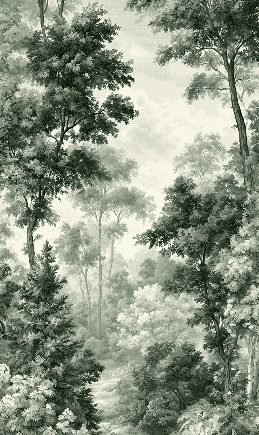 Fog & Found Glade - Tapestry - Lemon Park
