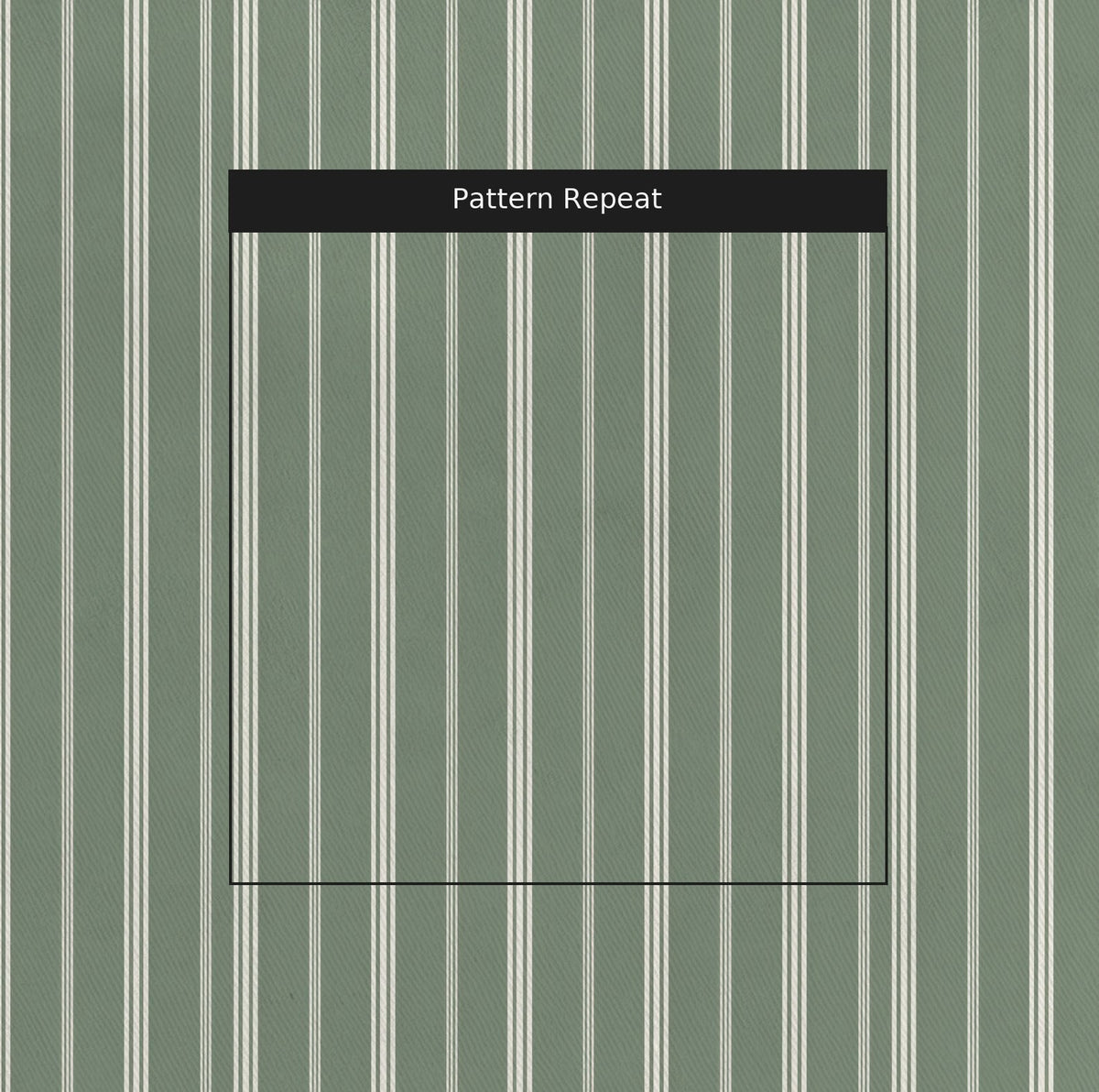 Fog & Found Sage Stripe - Fabric - Lemon Park