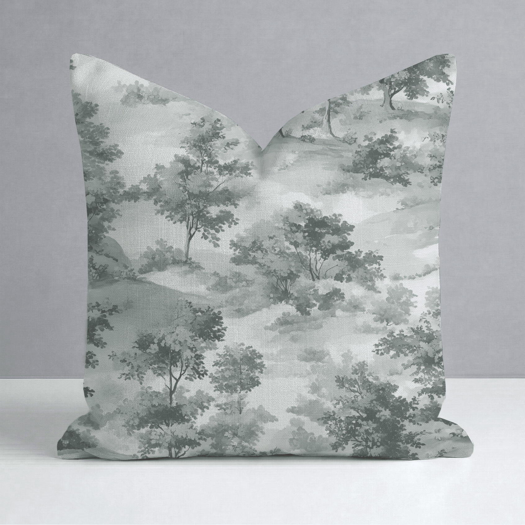 Fog & Found Throw Pillow - Lemon Park