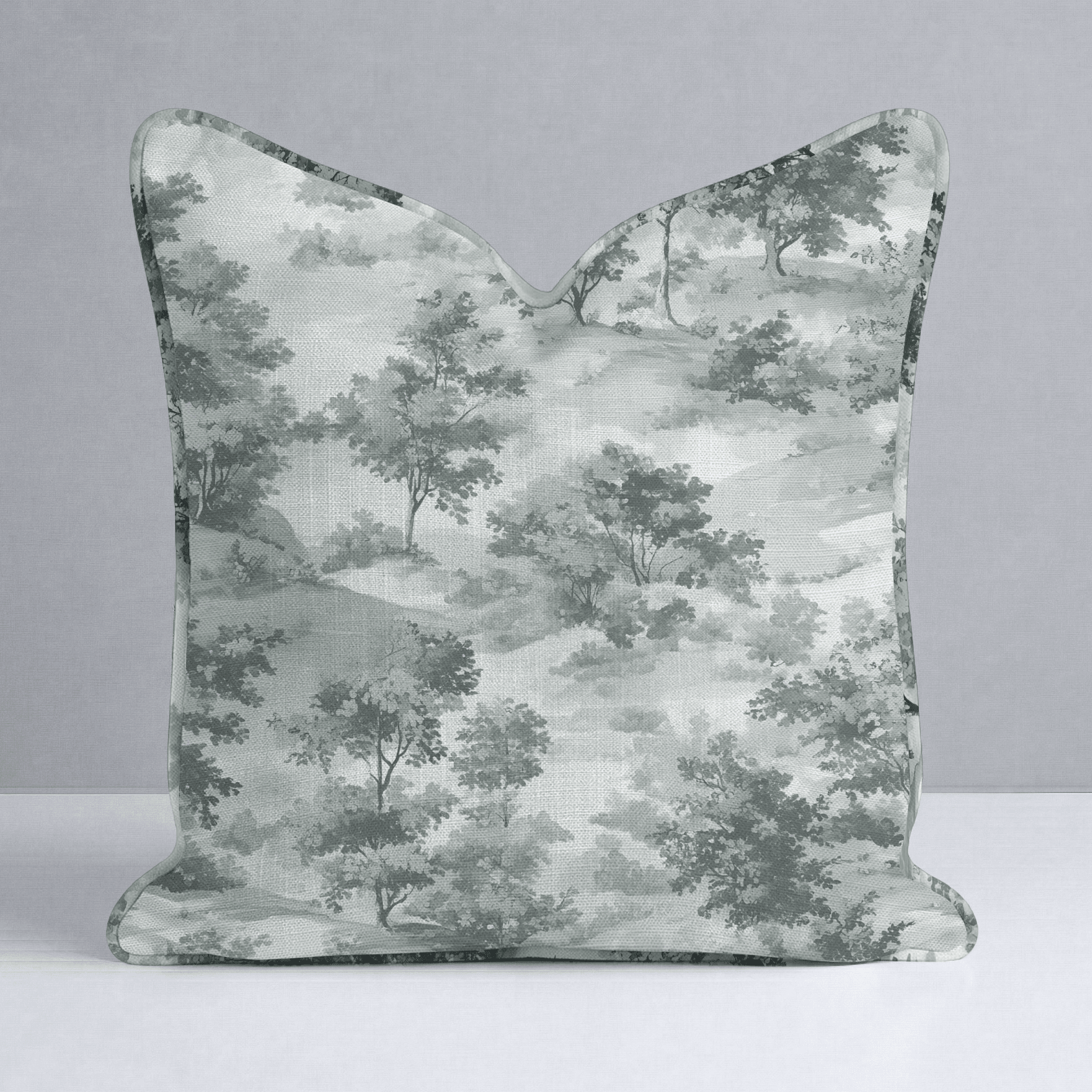 Fog & Found Throw Pillow - Lemon Park