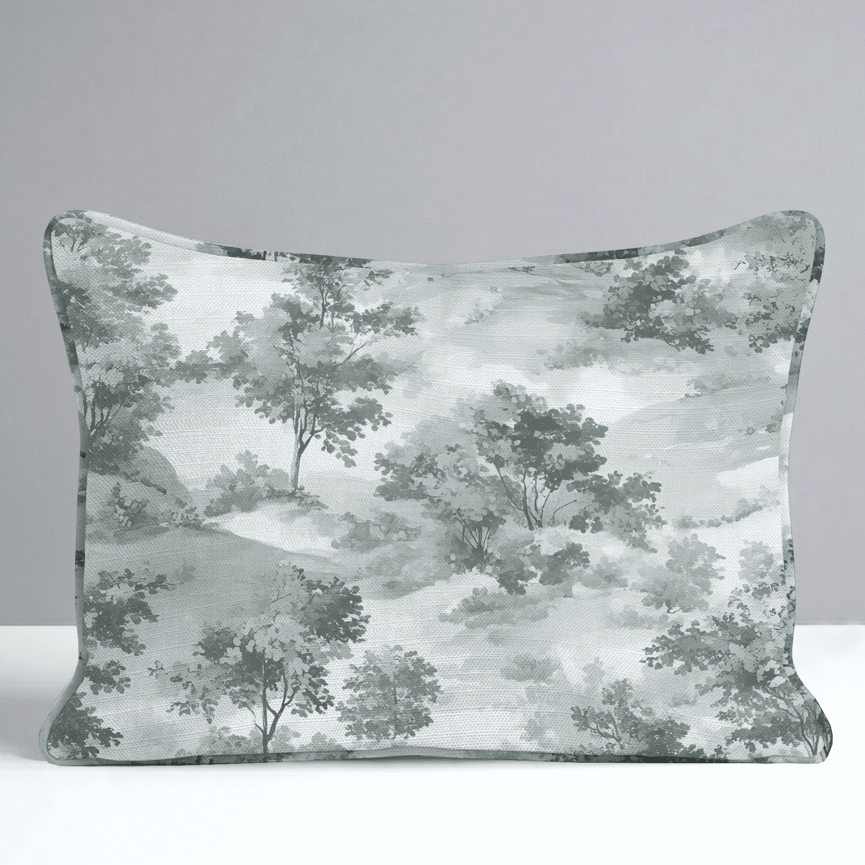 Fog & Found Throw Pillow - Lemon Park