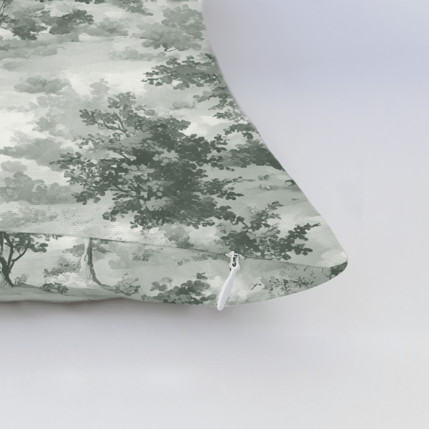 Fog & Found Throw Pillow - Lemon Park