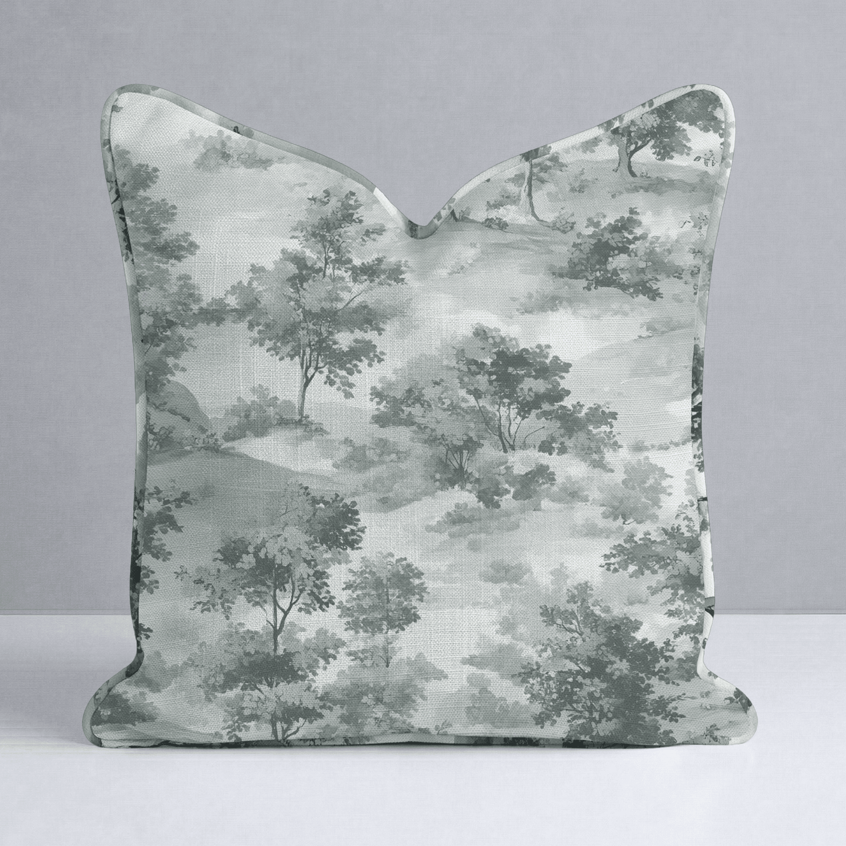 Fog & Found Throw Pillow - Lemon Park