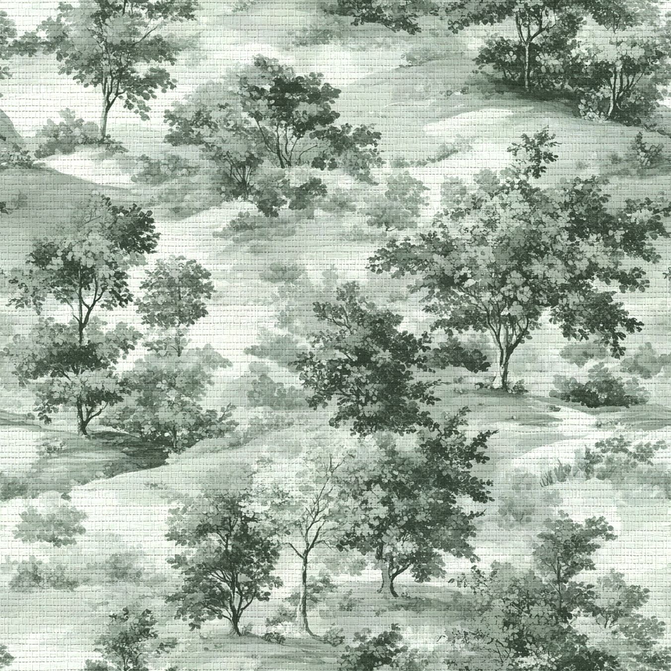 Fog & Found Faux Grasscloth Wallpaper