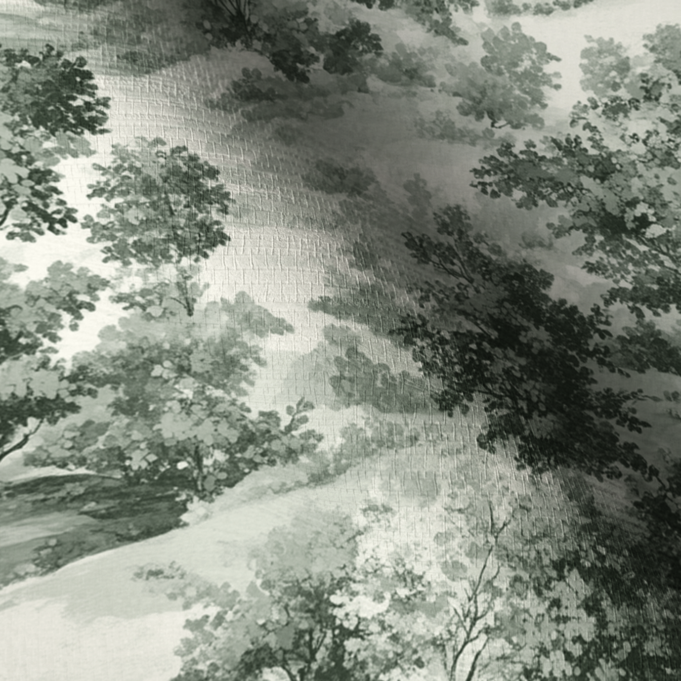 Fog & Found Faux Grasscloth Wallpaper