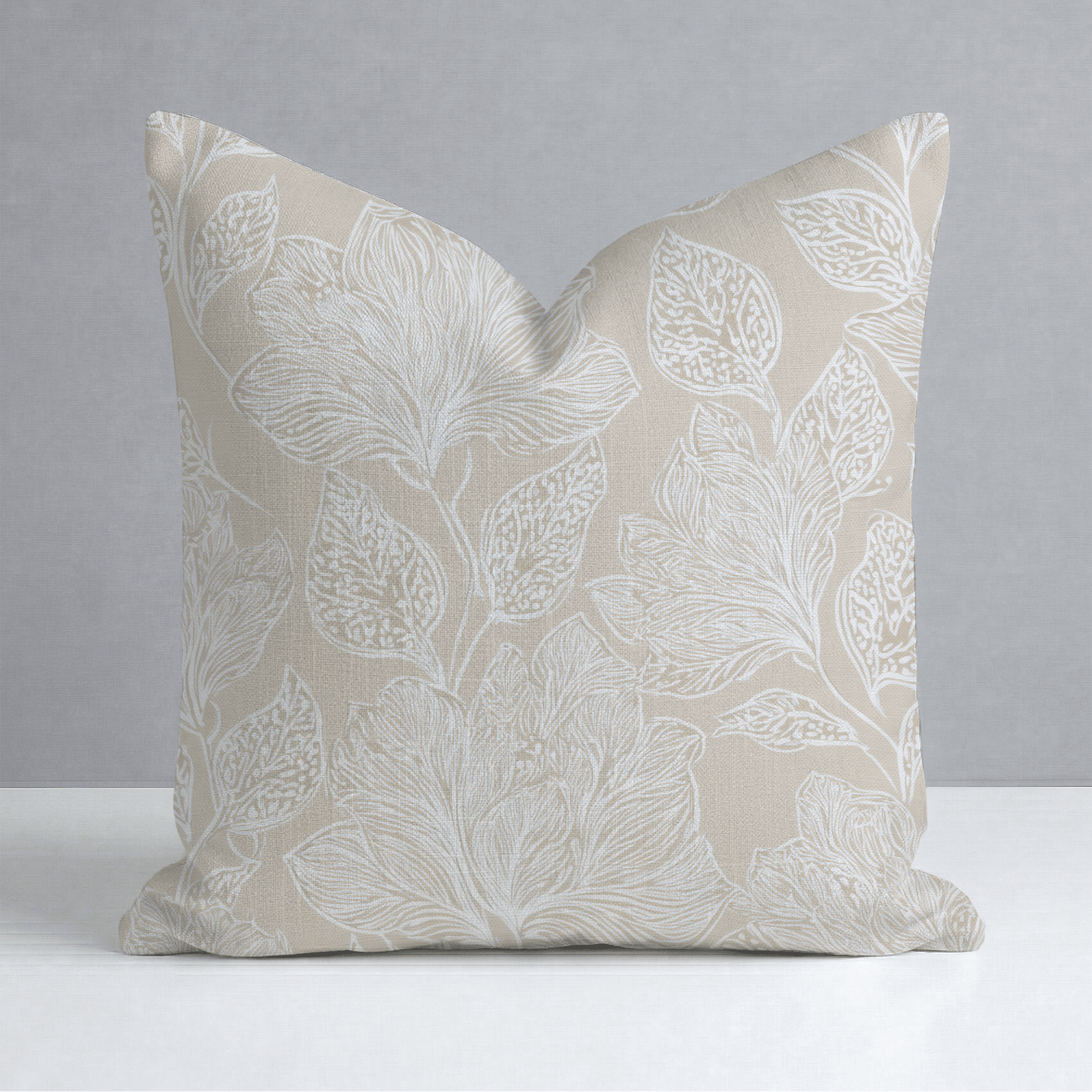 Folk Song Throw Pillow - Lemon Park