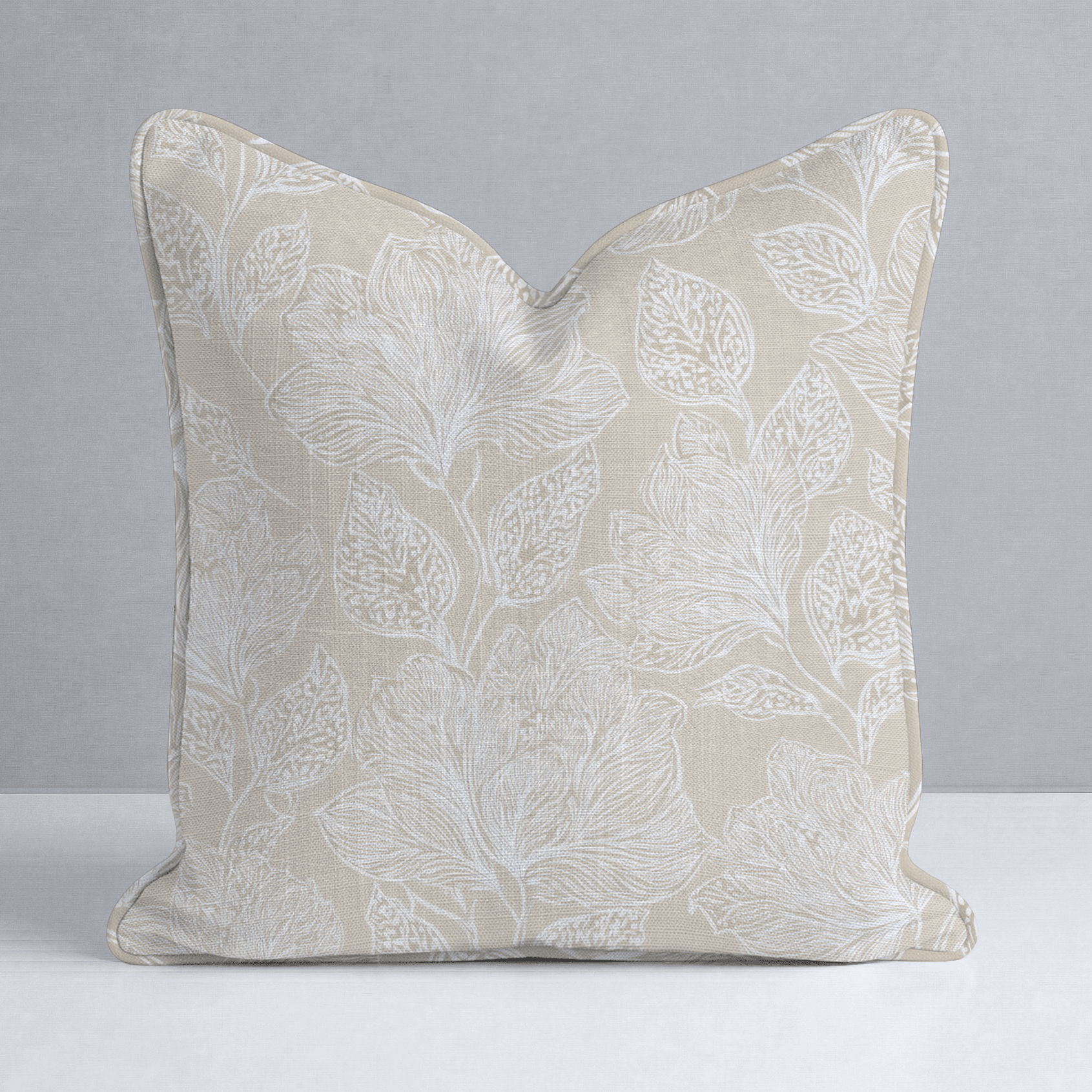 Folk Song Throw Pillow - Lemon Park